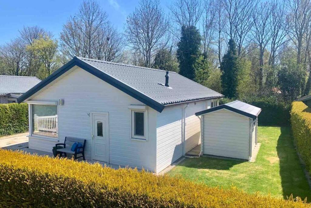 Bungalow Scheldezicht In Zeeland Dicht Bij Zee Scherpenisse Extérieur photo