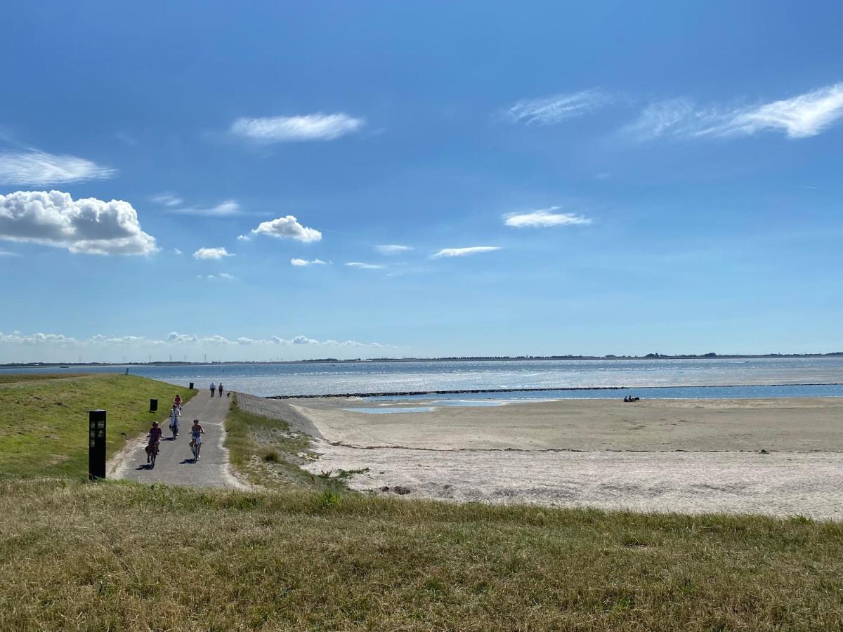 Bungalow Scheldezicht In Zeeland Dicht Bij Zee Scherpenisse Extérieur photo