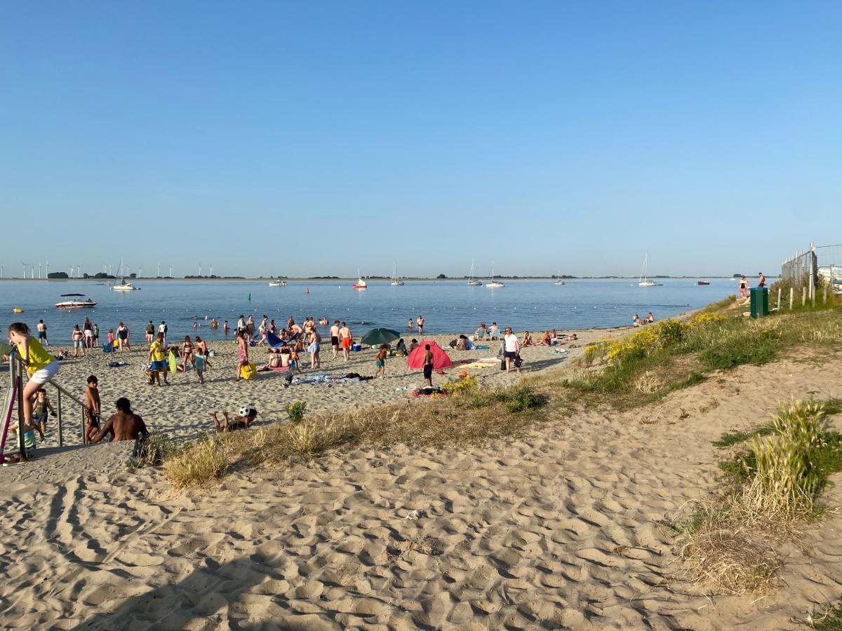 Bungalow Scheldezicht In Zeeland Dicht Bij Zee Scherpenisse Extérieur photo