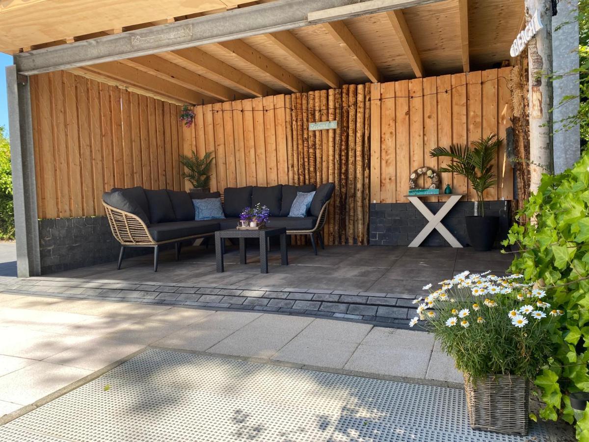 Bungalow Scheldezicht In Zeeland Dicht Bij Zee Scherpenisse Extérieur photo