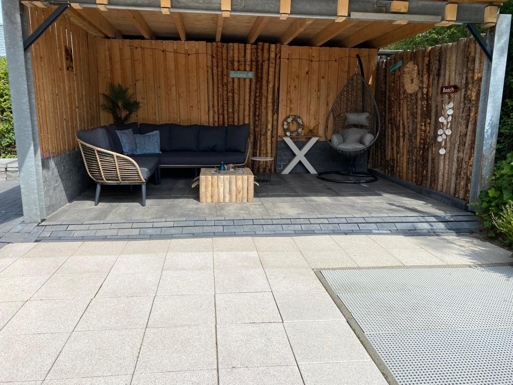 Bungalow Scheldezicht In Zeeland Dicht Bij Zee Scherpenisse Extérieur photo